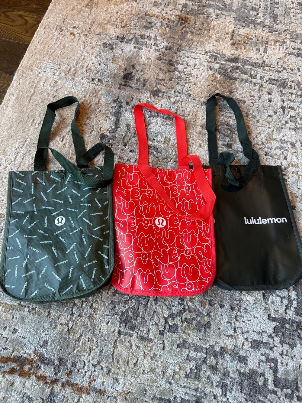 3 lululemon athletica Limited Edition Tote Bags